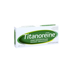 Titanoréïne Suppositoires 12 suppositoires