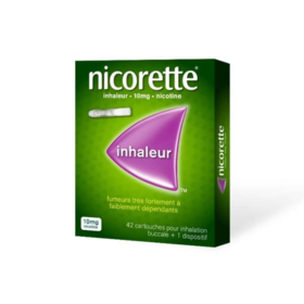 Nicorette Inhaleur 10mg 42 cartouches + 1 dispositif
