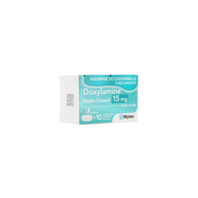 Doxylamine Insomnie 15 mg Mylan 10 comprimés