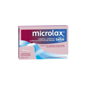 Microlax Bébé 4 pipettes