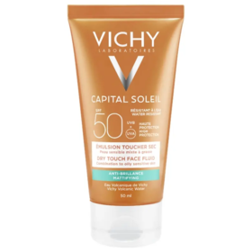 Vichy Capital Soleil Emulsion Toucher Sec SPF50+ Anti-Brillance 50ml