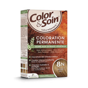 Color & Soin Coloration Blond Blé 8N 135 ml