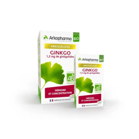 Arkopharma Arkogélules Ginkgo Bio 150 gélules +45 offertes