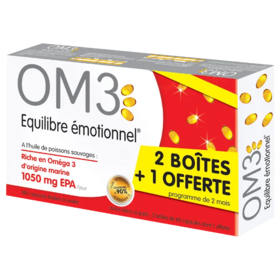 OM3 Équilibre émotionnel 180 capsules