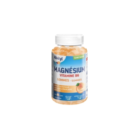 Alvityl Magnésium Vitamine B6 Goût abricot 45 gommes