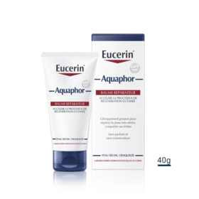 Eucerin Aquaphor Baume réparateur pour peaux sèches 40g
