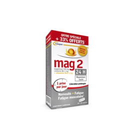 MAG 2 24H Marin Magnésium Nervosité & Fatigue 45 + 15 Comprimés