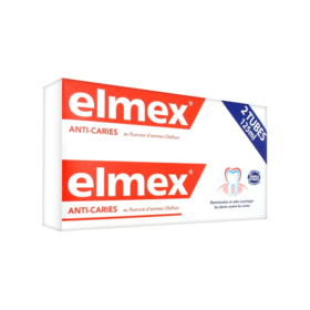 ELMEX Dentifrices Anti-Caries - Lot de 2 tubes de 125 ml
