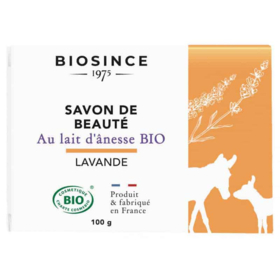 LAIT D'ANESSE - Savon Bio de Beauté Lavande - 100 g