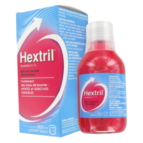 HEXTRIL - Bain de Bouche 0,1 % - 200 ml