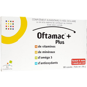 Oftamac Plus - Capsules visée oculaire - 180 capsules