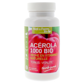 Acérola 1000 Bio - Tonus & Vitalité - 30 comprimés