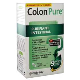 Colon Pure - Purifiant Intestinal - 80 gélules