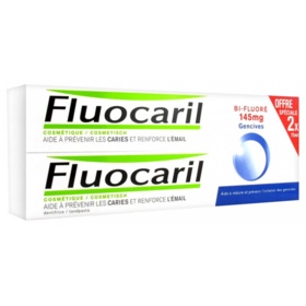 Dentifrice Bi-Fluoré 145 mg Gencives - Lot de 2 x 75 ml