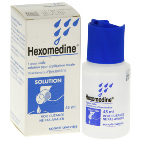 Hexomédine 1 pour Mille Solution pour Application Locale - 45 ml