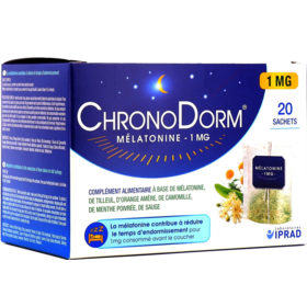 CHRONODROM - Melatonine Tisane 1 mg - 20 sachets