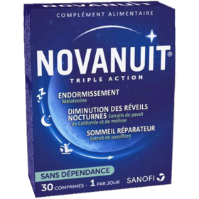 Novanuit Triple Action - 30 comprimés 