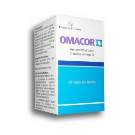 OMACOR - Cholestérol et Triglycérides Omega 3 - 28 capsules