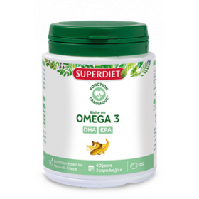 Superdiet Oméga-3 120 capsules