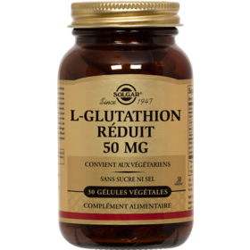L-Glutathion 50 mg - Acides Aminés - 30 gélules