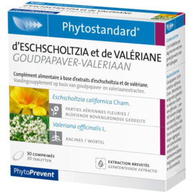 Phytostandard Eschsoltzia Valériane - 30 comprimés