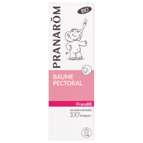 PRANABB - Baume Pectoral Bébé Bio - 40 ml