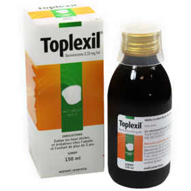 TOPLEXIL - Sirop Toux Sèche Avec Sucre - 150 ml
