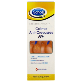 Crème reconstituante Anti-Crevasses K+ 25% d'Urée - 60 ml