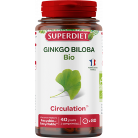 Ginkgo Biloba Bio - 80 comprimés