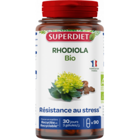 Rhodiola Bio - 90 Gélules d'Origine Marine