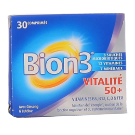 BION3 SENIOR - Senior Ginseng & Lutéine - 30 comprimés
