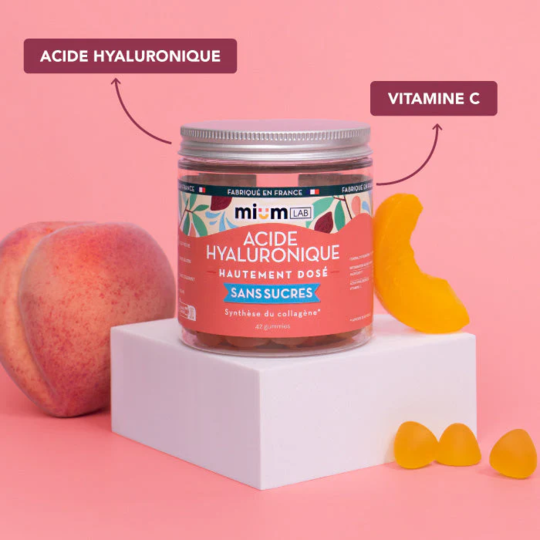 Mium Lab Gummies Acide Hyaluronique Sans sucre 42 gummies