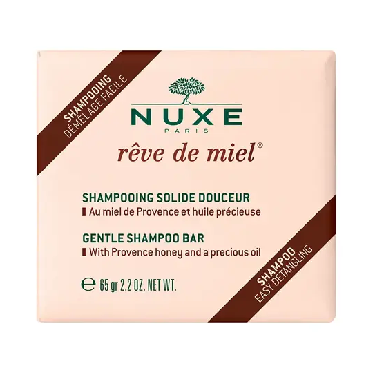 Nuxe Rêve de Miel Shampooing Solide Douceur 65 g