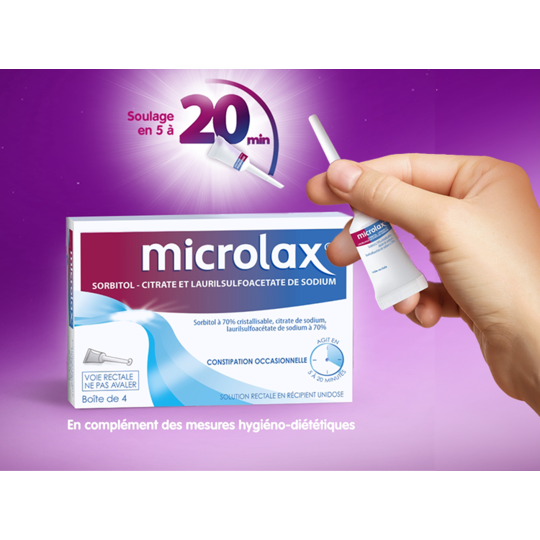 Microlax 4 tubes