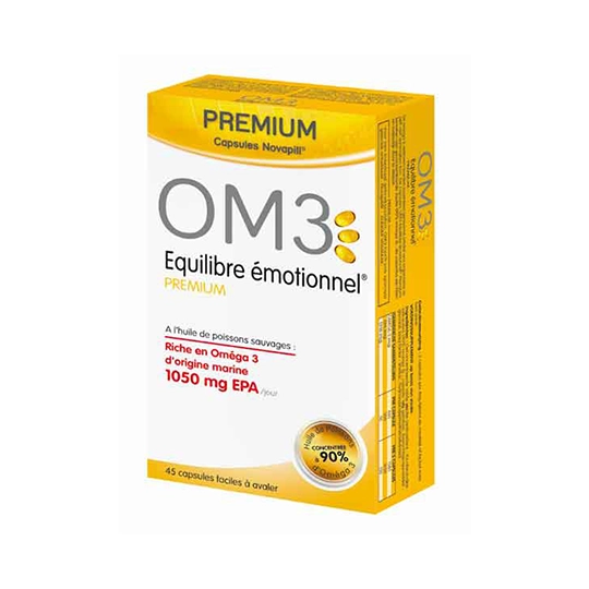 OM3 Equilibre émotionnel Premium 45 capsules