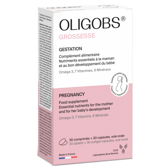 OLIGOBS - Grossesse - 30 comprimés + 30 capsules