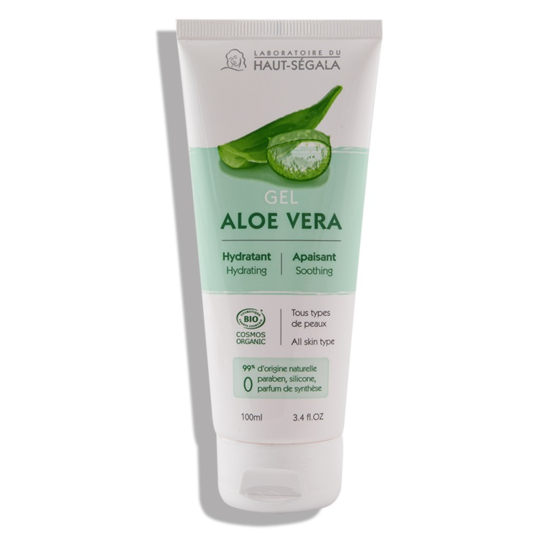 Gel d'Aloé Vera Bio - Hydratant - 100 ml