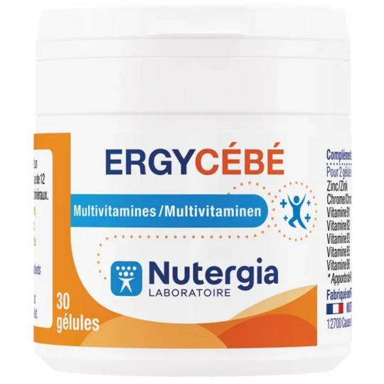 ERGYCEBE - Multivitamines - 30 Gélules