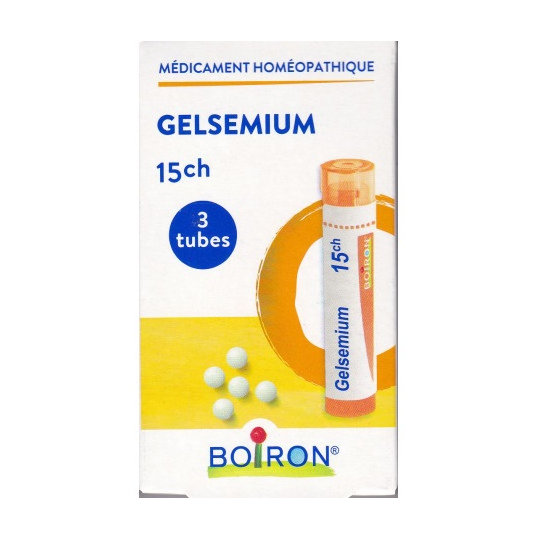 Boiron Gelsemium 15 CH - 3 Tubes granules