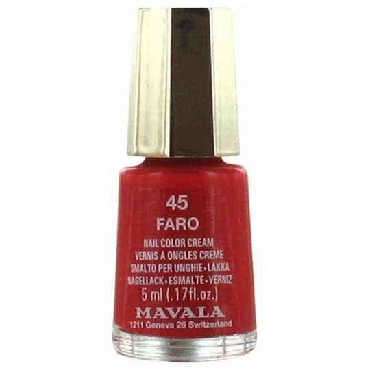 Vernis à Ongles Mini Color n°45 Rouge Faro - 5 ml