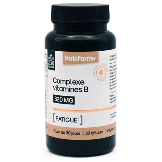 Complexe Vitamines B 320 Mg - 30 Gélules
