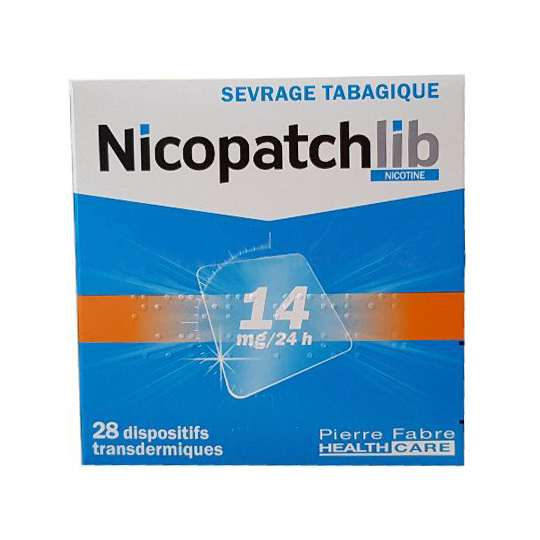 NICOPATCHLIB - Sevrage Tabagique 14 mg/24 h - 28 patchs