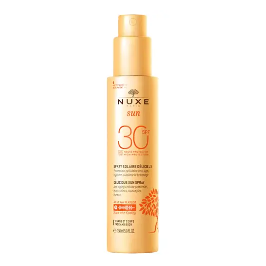 Nuxe Sun Spray Solaire Délicieux  SPF30+ Visage et Corps 150 ml
