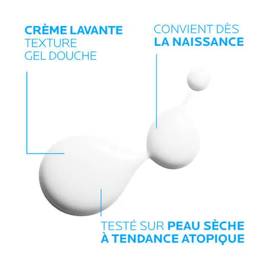 La Roche-Posay Lipikar Syndet AP+ Crème Lavante 400ml