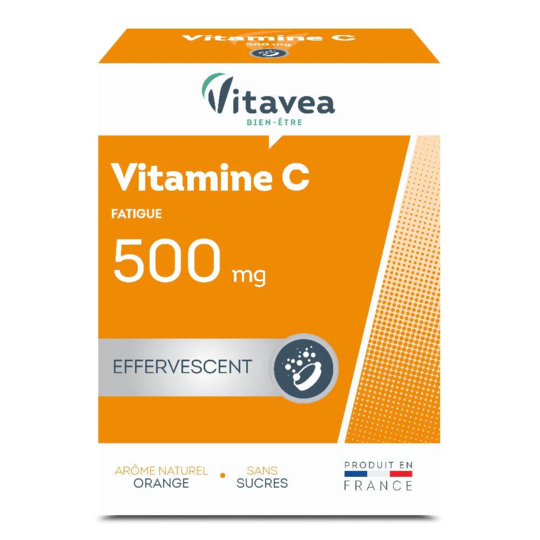 Viavea Vitamine C 500 mg 24 comprimés effervescents