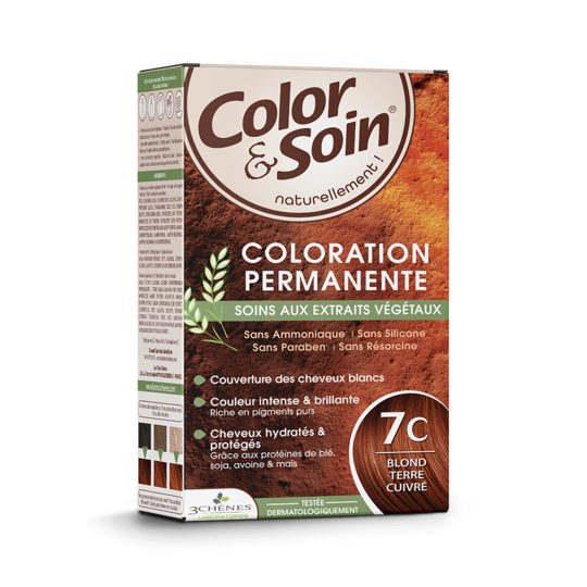 Color & Soin Coloration Blond Terre Cuivré 7C 135 ml