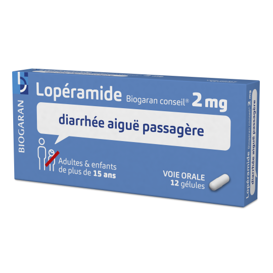 Lopéramide - Anti-Diarrhéique 2 mg - 12 gélules