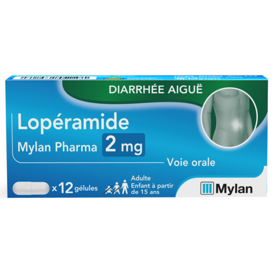 Lopéramide - Anti-Diarrhéique 2 mg - 12 gélules