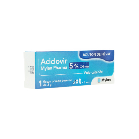 Aciclovir 5% Crème 2 g