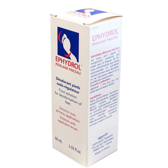 EPHYDROL - Pedilane - Déodorant Pieds - 60 ml